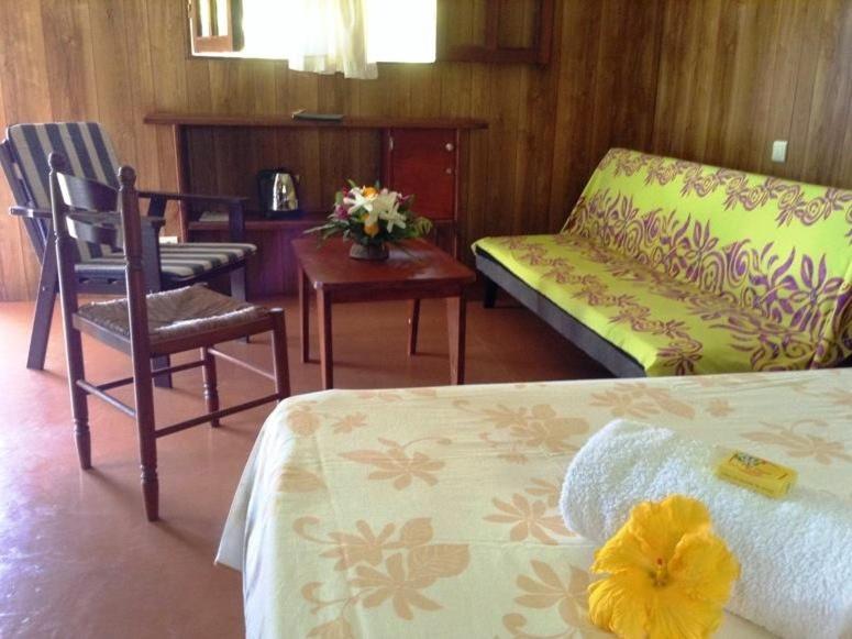 Pension Temaeva Villa Opoa Rum bild